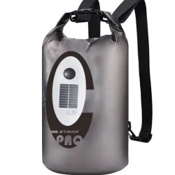 Ztarx 10L Waterproof Backpack With Bluetooth Speaker - Grey